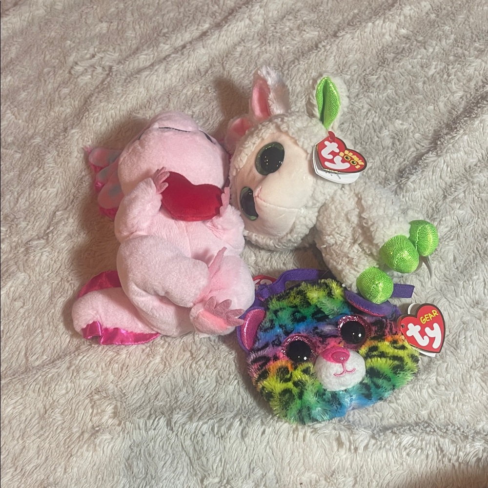 Ty Plush Toy Set